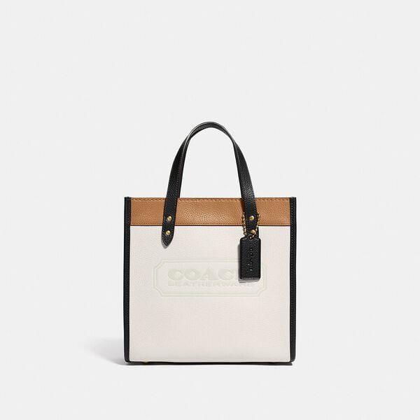 Fashion 4 - Field Tote 22 In Colorblock With Coach Badge