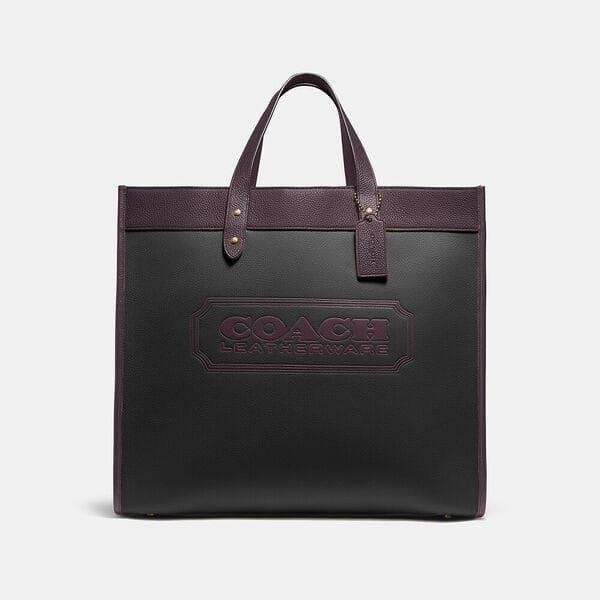 Fashion 4 - Field Tote 40 In Colorblock With Coach Badge