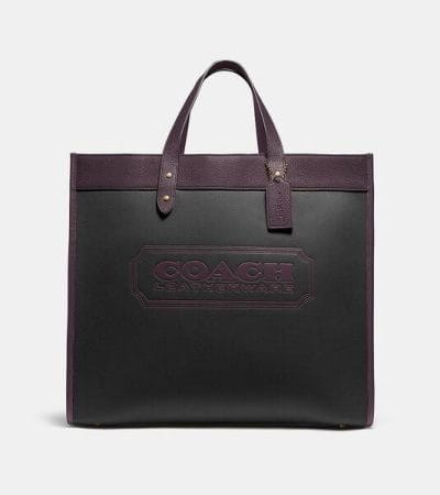 Fashion 4 - Field Tote 40 In Colorblock With Coach Badge