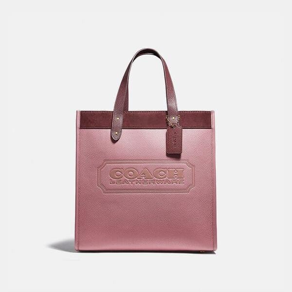 Fashion 4 - Field Tote In Colorblock With Coach Badge