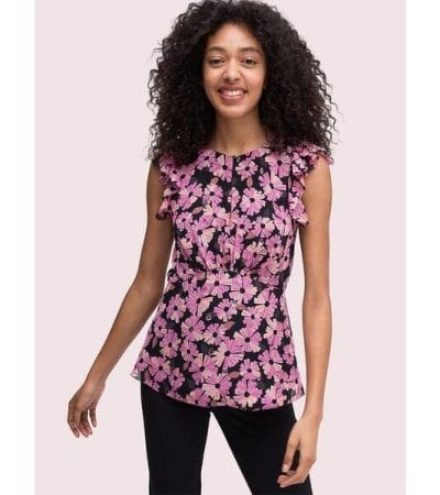 Fashion 4 - Floral Chiffon Shell