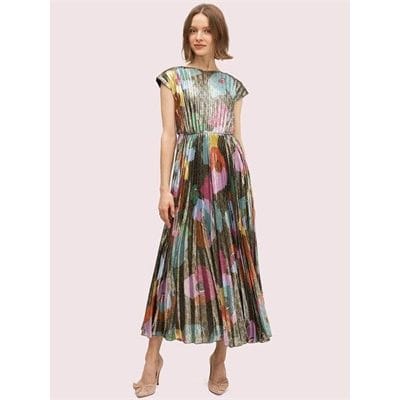 Fashion 4 - Floral Collage Shimmer Dress