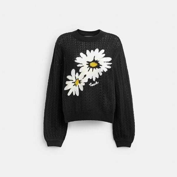 Fashion 4 - Floral Crewneck Sweater