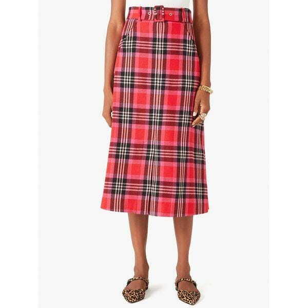 Fashion 4 - Foliage Plaid Skirt