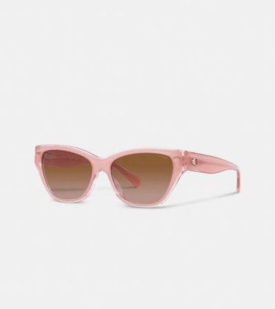 Fashion 4 - Full Fit Beveled Signature Square Cat Eye Sunglasses
