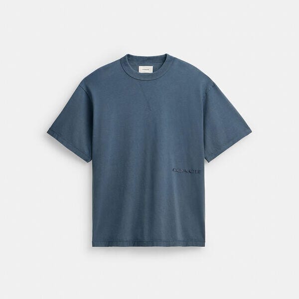 Fashion 4 - Garment Dye T-Shirt In Organic Cotton