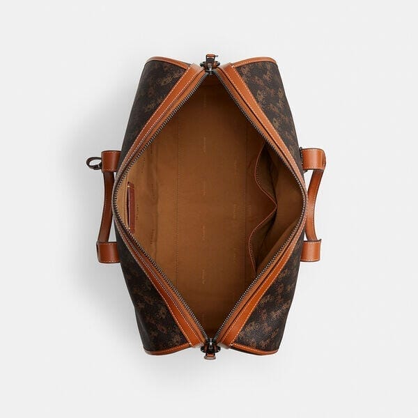 Fashion 4 - Gotham Duffle Bag 45 With Horse And Carriage Print