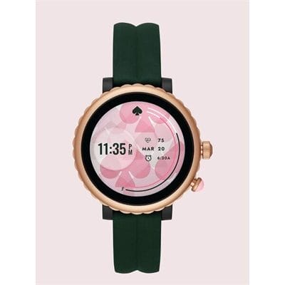 Fashion 4 - Green Silicone Scallop Sport Smartwatch