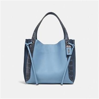 Fashion 4 - HARMONY HOBO IN COLORBLOCK WITH SNAKESKIN DETAIL