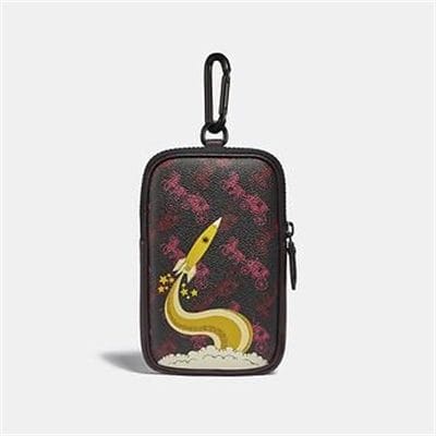 Fashion 4 - HYBRID POUCH 10 WITH HORSE AND CARRIAGE PRINT AND ROCKET