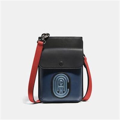 Fashion 4 - HYBRID POUCH IN COLORBLOCK WITH COACH PATCH