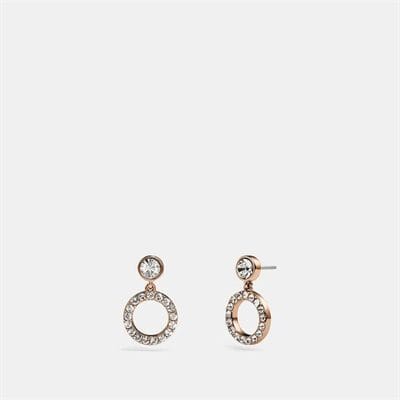 Fashion 4 - Halo Pave Drop Stud