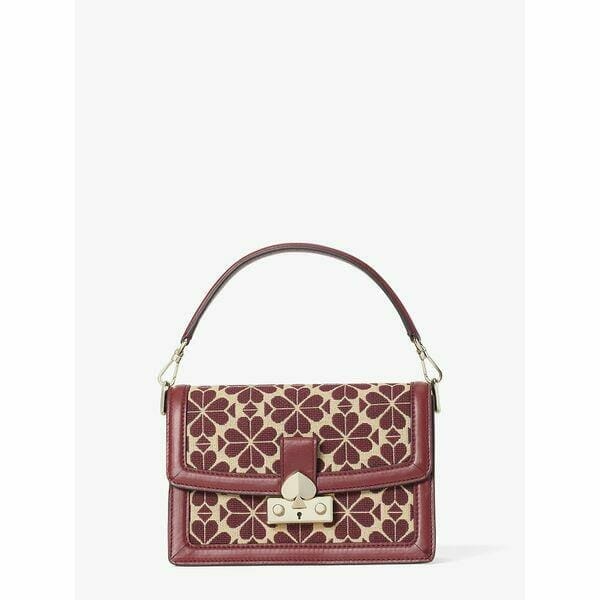 Fashion 4 - Harmony Spade Flower Jacquard Small Shoulder Bag