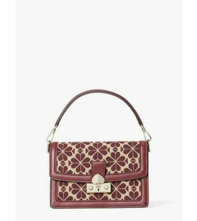 Fashion 4 - Harmony Spade Flower Jacquard Small Shoulder Bag