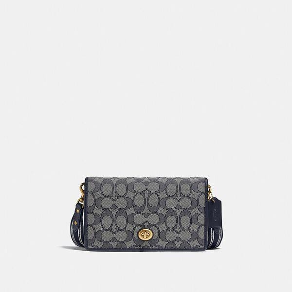 Fashion 4 - Hayden Foldover Crossbody Clutch In Signature Jacquard