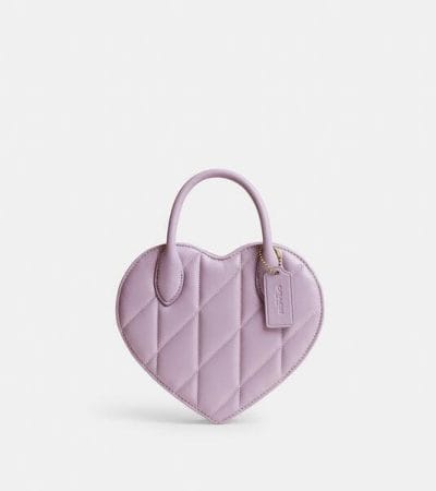 Fashion 4 - Heart Bag With Quilting