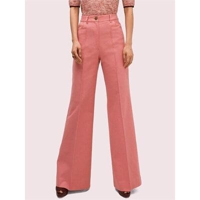 Fashion 4 - Heather Basket Weave Flare Pant