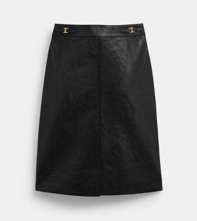 Fashion 4 - Heritage C Leather Skirt