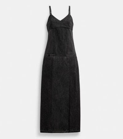 Fashion 4 - Heritage C Long Denim Dress In Organic Cotton