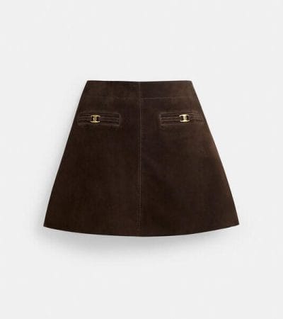 Fashion 4 - Heritage C Suede Mini Skirt