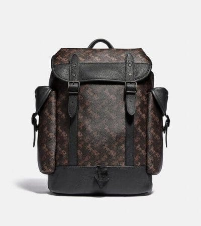 Fashion 4 - Hitch Backpack With Horse And Carriage Print