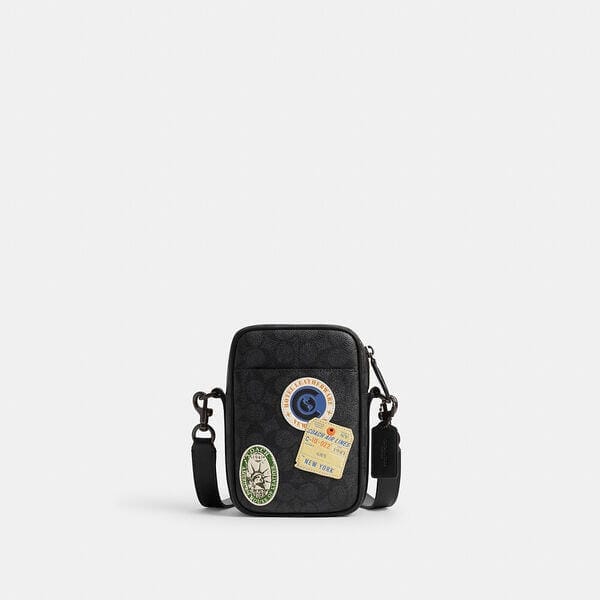Fashion 4 - Hitch Crossbody In Signature Canvas With Patches