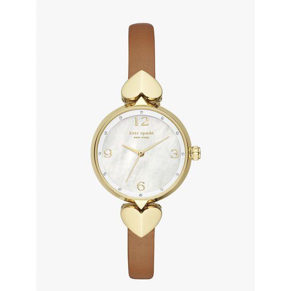 Fashion 4 - Hollis Luggage Leather Watch