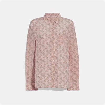 Fashion 4 - Horse And Carriage Print Shirt