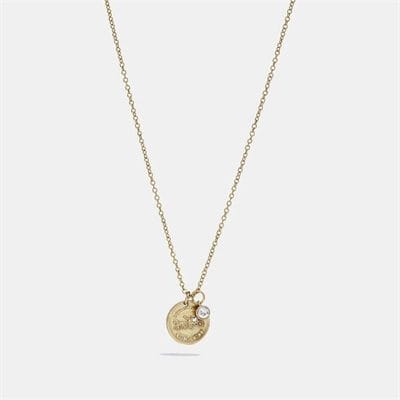 Fashion 4 - Horse And Carriage Single Coin Necklace