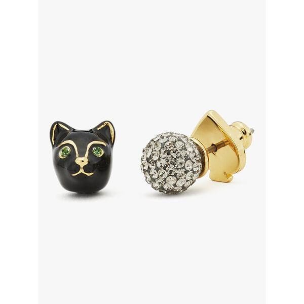 Fashion 4 - House Cat Asymmetrical Studs