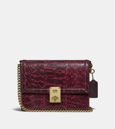 Fashion 4 - Hutton Shoulder Bag In Snakeskin