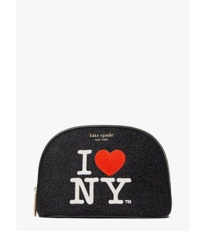 Fashion 4 - I Heart Ny X Kate Spade New York Large Dome Cosmetic Case