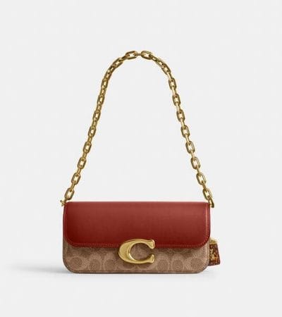 Fashion 4 - Idol Bag 23 In Signature Canvas With Snakeskin Detail
