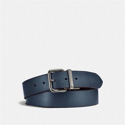 Fashion 4 - Jeans Buckle Cut-To-Size Reversible Belt