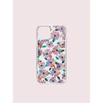 Fashion 4 - Jeweled Clear Wallflower Iphone 11 Pro Case