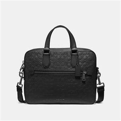 Fashion 4 - KENNEDY BRIEF IN SIGNATURE LEATHER