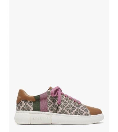 Fashion 4 - Keswick Spade Flower Jacquard Sneakers