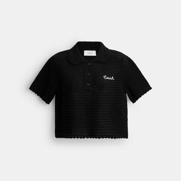 Fashion 4 - Knit Cropped Polo