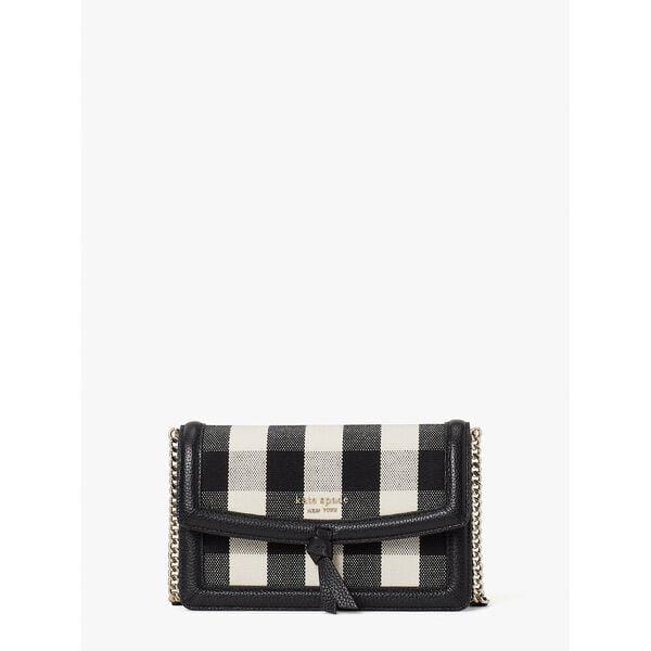 Fashion 4 - Knott Gingham Flap Crossbody
