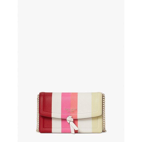 Fashion 4 - Knott Stripe Flap Crossbody