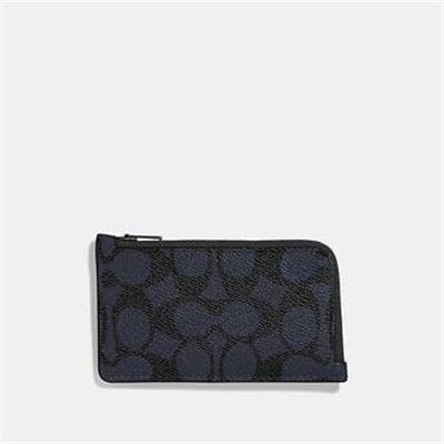 Fashion 4 - L-ZIP CARD CASE IN SIGNATURE CANVAS