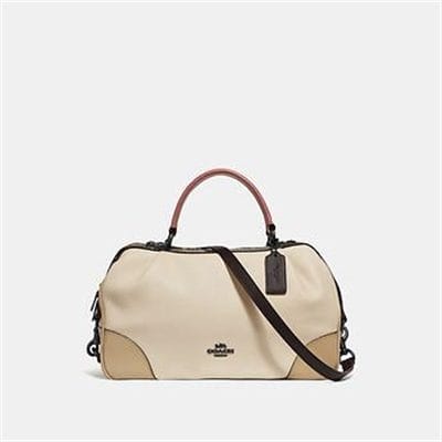 Fashion 4 - LANE SATCHEL IN COLORBLOCK WITH SNAKESKIN