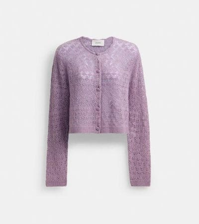 Fashion 4 - Lace Knit Cardigan