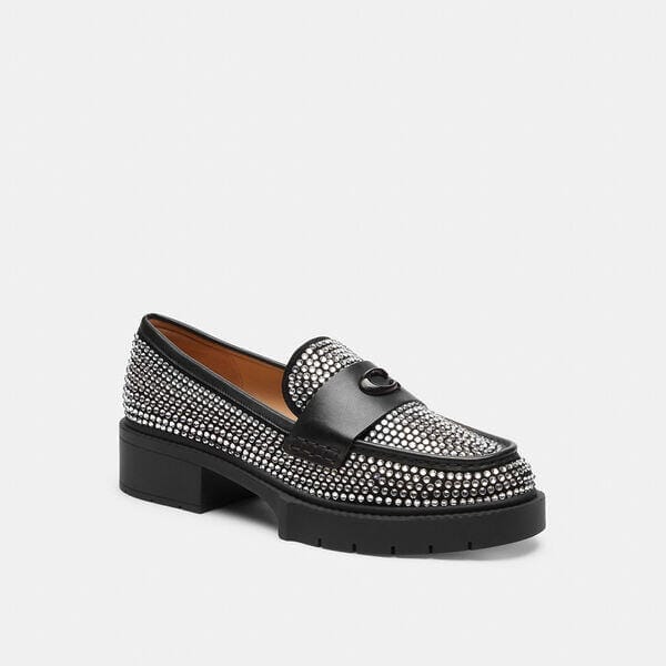 Fashion 4 - Leah Loafer With Crystal