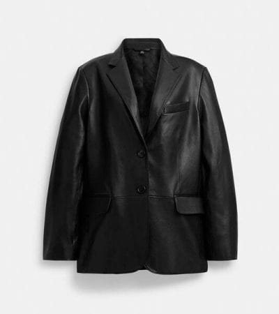 Fashion 4 - Leather Blazer