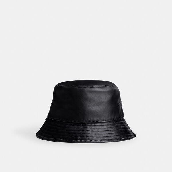 Fashion 4 - Leather Bucket Hat