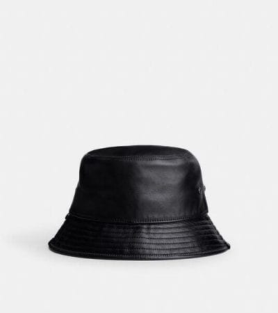 Fashion 4 - Leather Bucket Hat