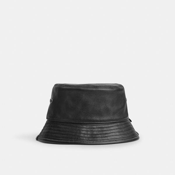 Fashion 4 - Leather  Bucket Hat