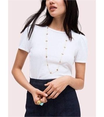 Fashion 4 - Legacy Logo Spade Flower Scatter Necklace