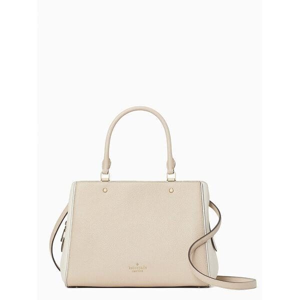 Fashion 4 - Leila Colorblock Medium Triple Compartment Satchel